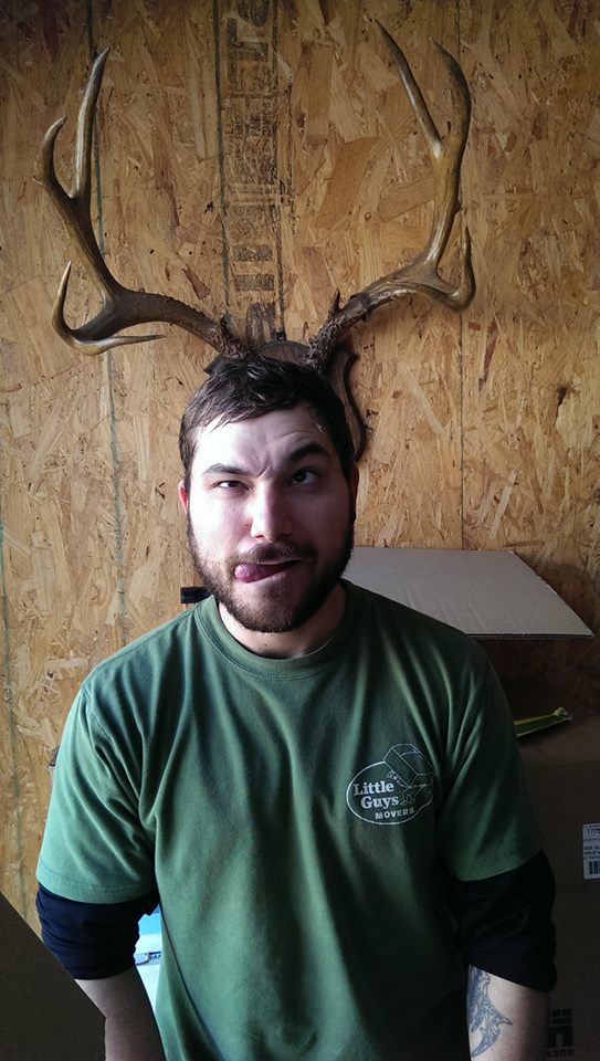 Little Guy with Antlers