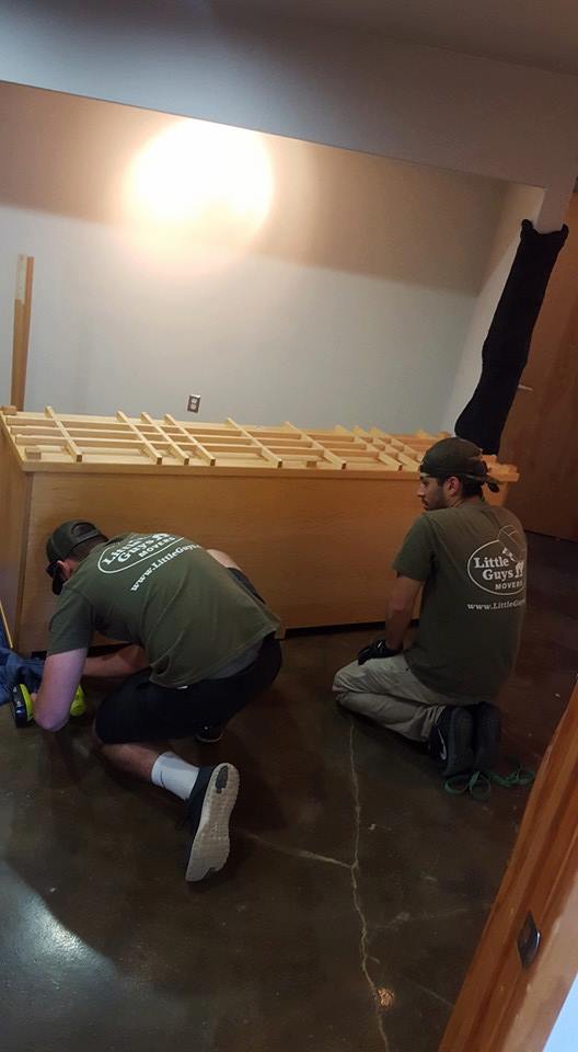 Little Guys can handle any disassembly job easily to help you get your items from point A to point B, easily.