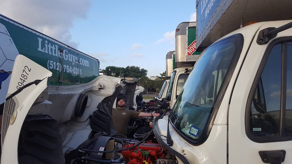 Do you hear that? It’s the sound of some well-maintained vehicles! We check our trucks daily.