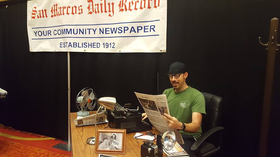 Nothing like reading the local San Marco’s paper and getting ready to take on the day the Little Guys way.