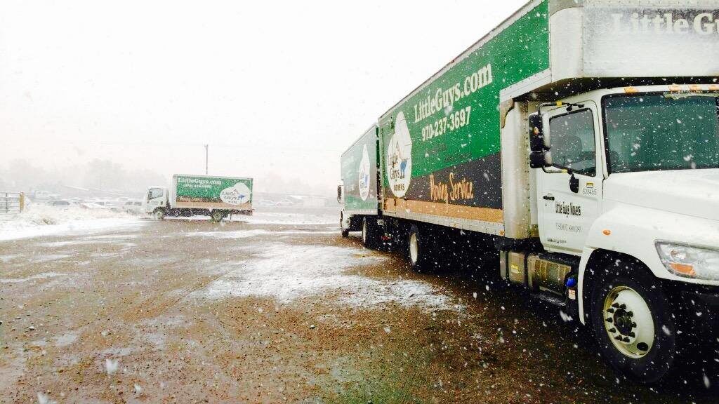 No winter weather move is too chilly for Little Guys Movers to handle.
