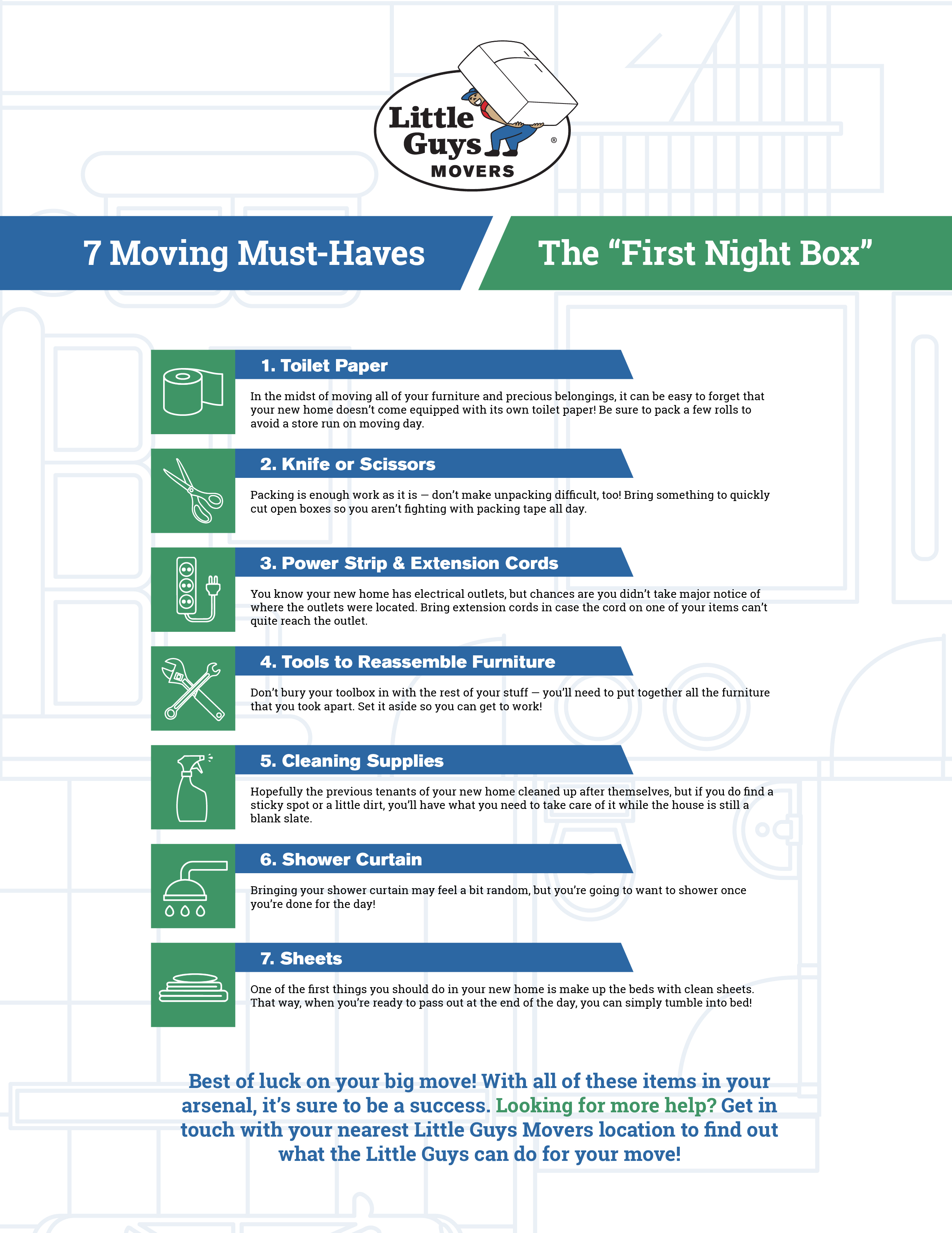 First Night Box: A List of 7 Moving Must-Haves