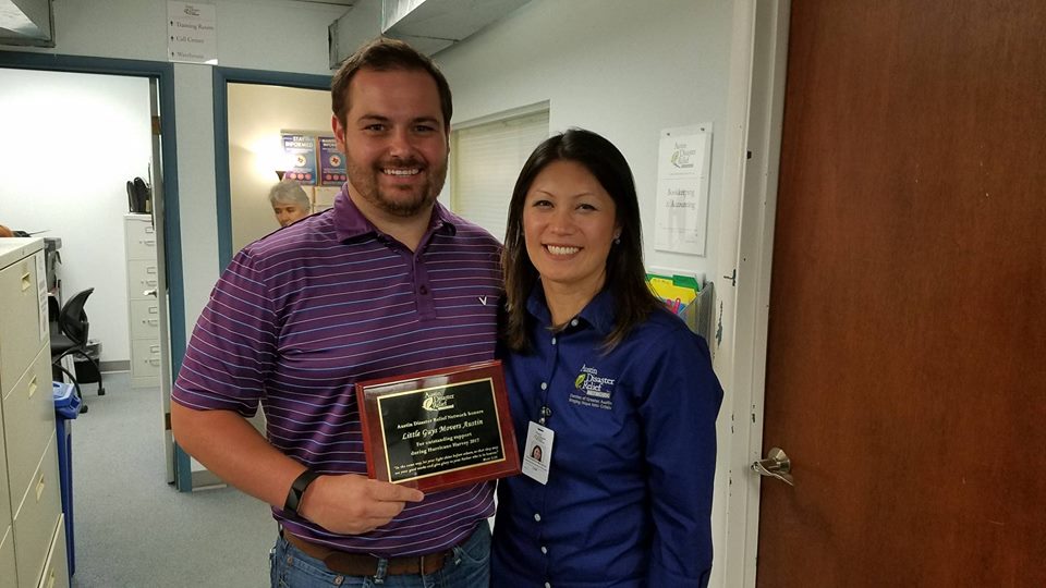 austin movers with plaque