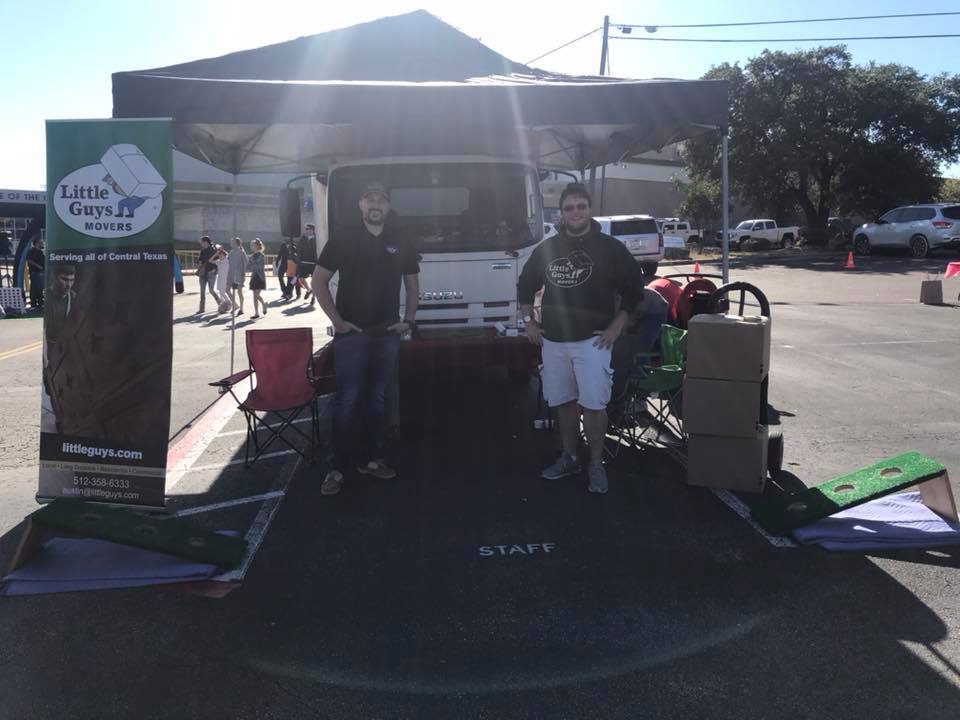 little guys movers booth at westlake wonderfest